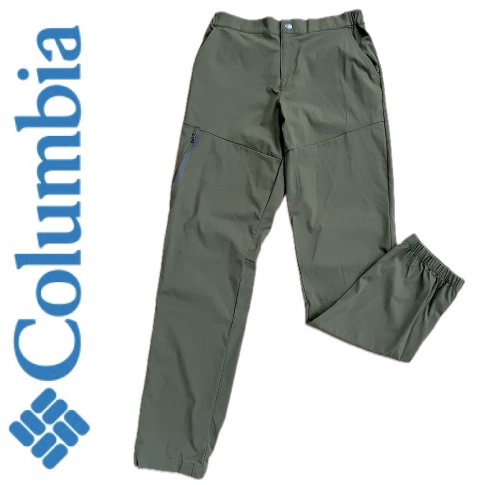 🏃Olive Green Youth XL (18-20) Columbia Jogger Pants — Unisex / Boys / Girls